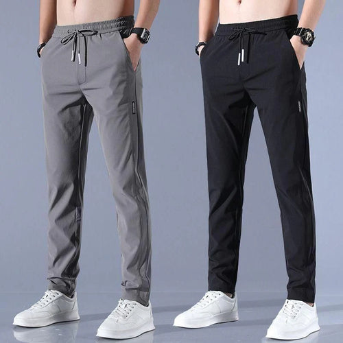 š„Buy1 Get 1 Freeš„š¤©PREMIUM MEN'S HIGH STRETCH SKINNY LYCRA PANTS(Black & Gray) š„
